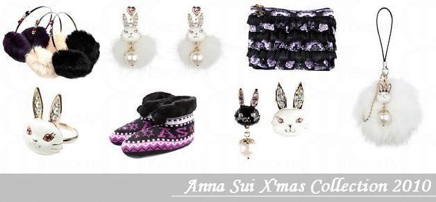 一向優雅的 Anna Sui 於充滿節日氣氛的冬天，今年帶來限定精選 X’mas Collection。